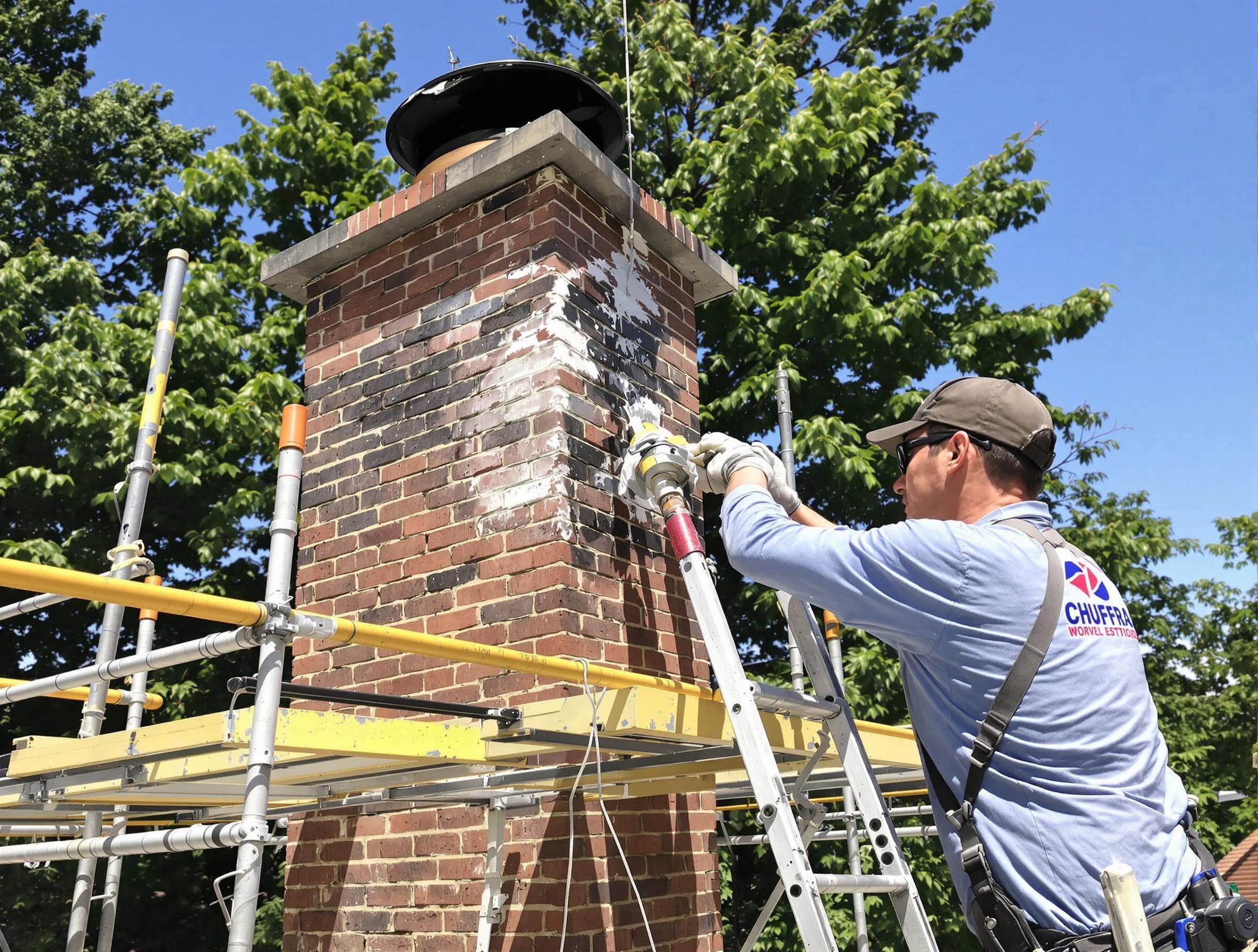 Structural chimney repair by Warrior Chimney Sweep in Warrior, AL